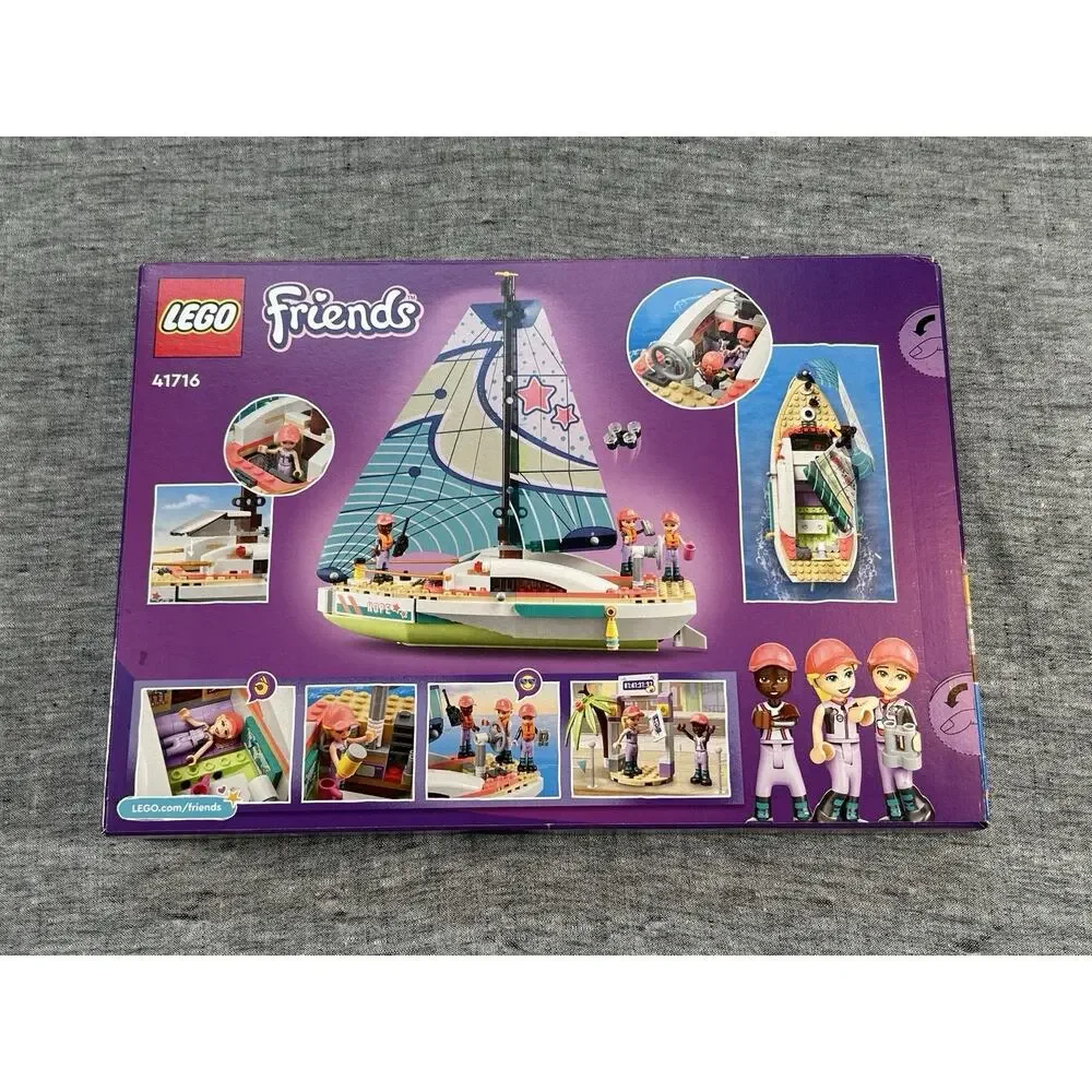 LEGO Friends Stephanie's Sailing Adventure 41716 Building Toy 304 Pieces NIB